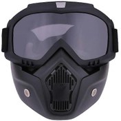 Resim 2023 Yeni Yetişkin Çıkarılabilir Kış Kar Sporları Motosiklet Gözlükleri Kayak Snowboard Kar Motoru Gözlüklü Tam Yüz Kaskları 