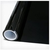 Resim Temiz Pazar Cam Filmi Siyah Çizilmez Orta Ton-50 Cm x 3 Metre 