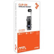 Resim MTL Makaralı Bluetooth Kulaklık Digital Göstergeli Çift Telefon Destekli MT-A982 