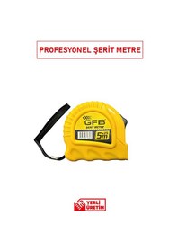 Resim 5x25 Mm Şerit Metre Dayanıklı Gövde, Hassas Ölçüm Ve Otomatik Kilitleme Mekanizması 5 M 