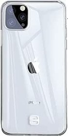 Resim Baseus Transparent Key, iPhone 11 Pro İp Askılı Cep Telefonu Kılıfı, Şeffaf/Transparan, Beyaz 