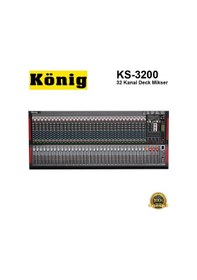 Resim König Ks-3200 32 Kanal Deck Mikser. 