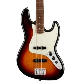 Resim Fender Player Jazz Bass 4 Telli Bas Gitar - 3-Color Sunburst / Pau Ferro 