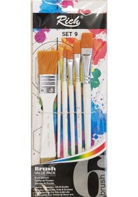 Resim Rich Karma Fırça Seti Keep Smile 6Lı Set-9 