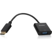 Resim Dark Display Port to VGA Analog Aktif,Altın Uçlu, Full HD 1080P, Tak Çalıştır Dönüştürücü (DK-HD-ADPXVGA) 