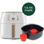 Resim Philips Airfryer XXL HD9870/20 Premium 7.3 lt Yağsız Fritöz 