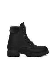 Resim Ayakmod 90001-9 Siyah Nubuk İçi Polarlı Hakiki Deri Unisex Bot 001 