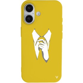 Resim iPhone 16 Kravat Telefon Kılıfı 