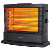Resim Preo PR3SMN 2100 W 3 Çubuklu Quartz Şömine Tipi Isıtıcı 