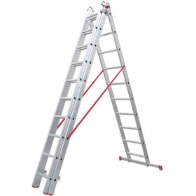 Resim NARVON 3X3 (9 M) A TİPİ SÜRGÜLÜ ALÜMİNYUM MERDİVEN 