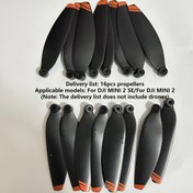 Resim DJI Mini 2 SE/Mini 2 için 16 Adet Yedek Pervane - Dayanıklı Plastik, Drone Aksesuarları (Drone Dahil Değildir) 