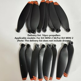 Resim DJI Mini 2 SE/Mini 2 için 16 Adet Yedek Pervane - Dayanıklı Plastik, Drone Aksesuarları (Drone Dahil Değildir) 