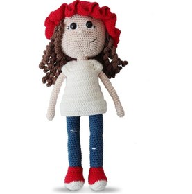 Resim Dahiyizbiz Daphine Bebek Amigurumi Oyuncak 