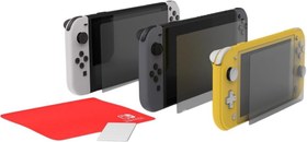 Resim PowerA Nintendo Switch için Parlama Önleyici Ekran Koruyucu Aile Paketi 