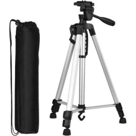 Resim Mettzchrom 135 cm Profesyonel Başlangıcı Tripod + Telefon Tutucu 