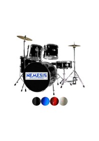 Resim Nemesis 20 Inc 51 Lik Ful Akustik Bateri Seti-kırmızı 