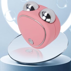 Resim 1 adet Yüz Güzellik Cihazı - 3D Yüz Masaj Rulosu, Hem Erkekler Hem de Kadınlar İçin Uygun 