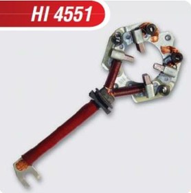 Resim HI4551 12V KÖMÜR YUVASI OPEL ASTRA-COMBO 1.7 DTI- FIAT ALBEA DOBLO 1.4 BENZİN 4,5X14X15 HITACHI TİP 