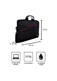 Resim Vegmann AV6900 Siyah 15.6 Inç Uyumlu Laptop Evrak Çantası Siyah 