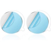 Resim GongtuShop 2 Yuvarlak Stil 3m Metal Plaka Disk Demir Levha Mıknatıs Cep Cep Telefonu Tutucu Manyetik Araba Hava Firar Montaj Telefon Standı Montaj Desteği (Yurt Dışından) 