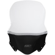 Resim GP Kompozit Yamaha XMAX 250 / 400 2014 - 2017 Uyumlu Baskılı Ön Tur Camı Şeffaf 