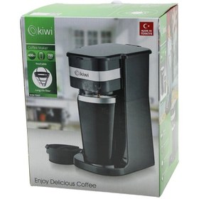 Resim shopwave KİWİ KCM-7505T FİLTRE KAHVE MAKİNESİ ELEKTRİKLİ 700W 400ML=PORTATiF ÇELİK BARDAK=2-SAAT SICAK TUT YI 