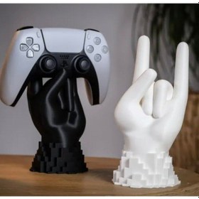 Resim El Şeklinde Ps5 Joystick Standı Playstation 5 Kol Tutucu Dualsense Standı2 