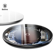 Resim Baseus Simple Kristal 10W Qi Wireless Kablosuz Hızlı ŞARJ-(1903) 