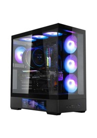 Resim Zalman P40 Ds 4 Argb Fan Mid Tower 9.1 Lcd Ekranlı Gaming Oyuncu Bilgisayar Kasası 
