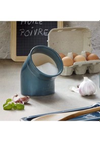 Resim Emile Henry Tuzluk-baharatlıkyuvarlak Kırmızı/burgundy -340201 - Beyaz 