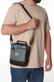 Resim Newish Polo Erkek Quatro Kumaş El ve Omuz Çantası new313 - Gri 