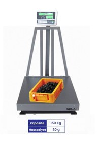 Resim Seles Xk-3160c 40x52 Cm 150 Kg. Sayıcı Baskül 