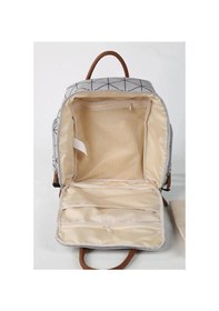 Resim M&y 6680 Lia Anne Bebek Bakım Sırt Çantası Gri 