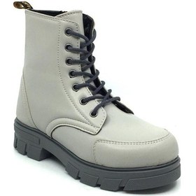 Resim Wanetti Kalın Taban Kız Çocuk Bot Gri 