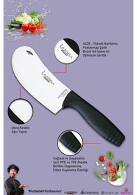 Resim Eco Serisi Mutfak Bıçak Seti Et Sebze Börek 3 Lü Set Mft-123 Siyah 