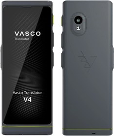 Resim Vasco V4 Dil Tercüman Cihazı - 108 Dil - WiFi Olmadan Ücretsiz - Gri 
