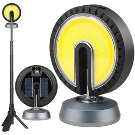 Resim Powermaster Pm-24564 25 Watt Usb - Type-c Girişli Cob Ledli Tek Yönlü 180 Derece Solar Çalışma Lambası 