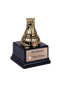 Resim Kişiye Özel Yılın Kadını Ödül Kupası İsme Özel Başarı Kupası 34 Cm 
