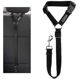 Resim Createtech Pet Paket Kurşunlar Köpek Kısıtlama Kemerleri, Kedi Kablo Güvenlik Emniyet Emniyet Demeti Belmeliği Başlığı Ayarlanabilir Araç Araba 1 İv 