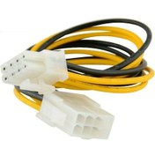 Resim 8 Pin Işlemci Power Uzatma Kablo 20 Cm 