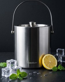 Resim Cooket 2 L Çelik Buz Kovası YK1839 