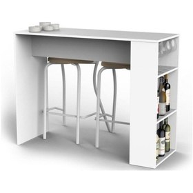 Resim Asır Mutfak Adası Alt Modül 120 Cm Beyaz 