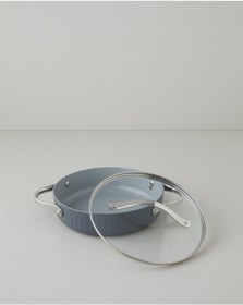 Resim English Home Berlin Fusion Pro Basık Tencere 24 Cm Gri Gri 