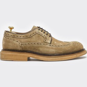 Resim Casual Ayakkabı Out-KAX8514W - Haki Süet-Kahve Bambi / 4 