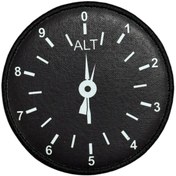 Resim Ex Patch Uçak Altimetre Göstergesi Peç Patch 8 Cm 