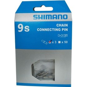 Resim Shimano Zincir Pimi 9v 3 Adet Siyah - Kırmızı 