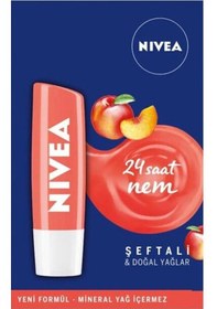 Resim Nivea Lip Dudak Bakım Kremi - Şeftali 