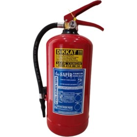 Resim Yangın Tüpü 4 kg Kuru Kimyevi Tozlu - 4 Yıl Süreli 