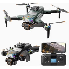 Resim Yollayenilensin JS39 Drone 4.3" LCD Ekranlı Kumandalı Akıllı Engel Kaçınma Hd Kamera Katlanabilir Mini Drone 