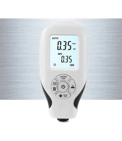 Resim Herşey Fırsat Impelanyu Kaplama Boya Kalınlık Ölçer 0-2000 Um Araba Boyası Ölçüm Cihazı Beyaz 